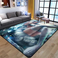 hot anime sexy girl beauty printed carpet for living room non slip area rug bedroom modern home decoration floor yoga mat