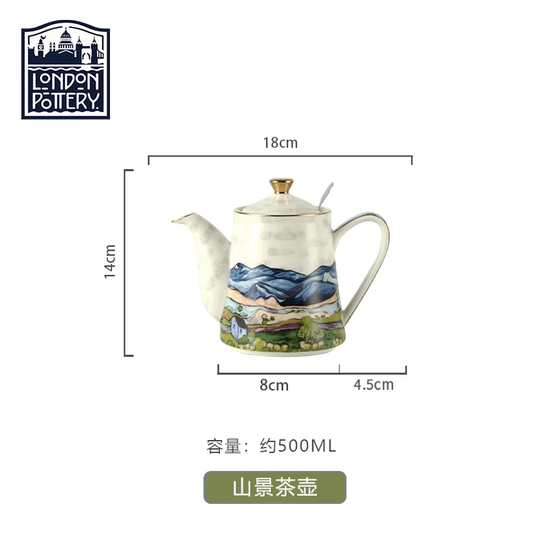 

Керамический чайник London Pottery 500 мл с фильтром