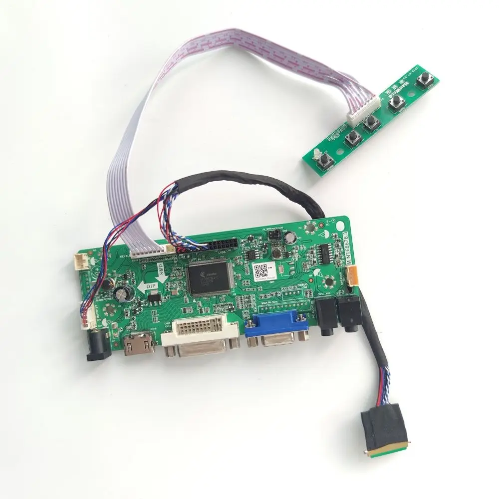 

Work for B173HW01 V 17.3" 1920x1080 40pin monitor LVDS Controller board DVI VGA LED LCD screen panel HDMI-compatible display DIY