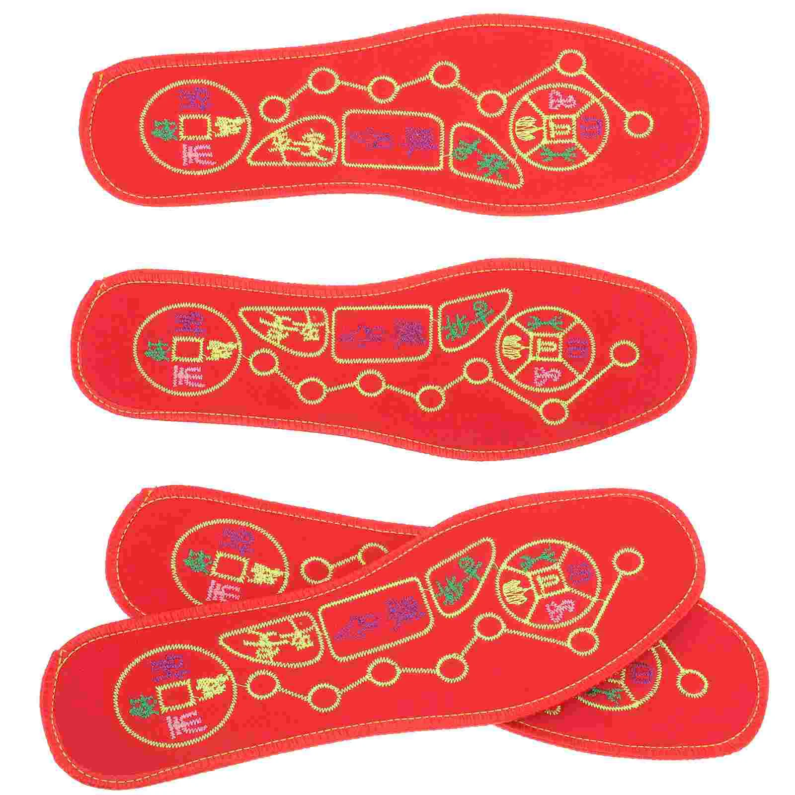 

2 Pairs Support Pad Shoe Insoles Men Liners Absorb Sweat Inserts Women Sport Cotton Sports