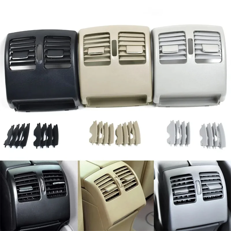 

For Mercedes Benz W204 C W207 E Class C180 C200 C220 C230 C260 C300 C350 Rear Conditioner Air Vent Grille Panel Cover
