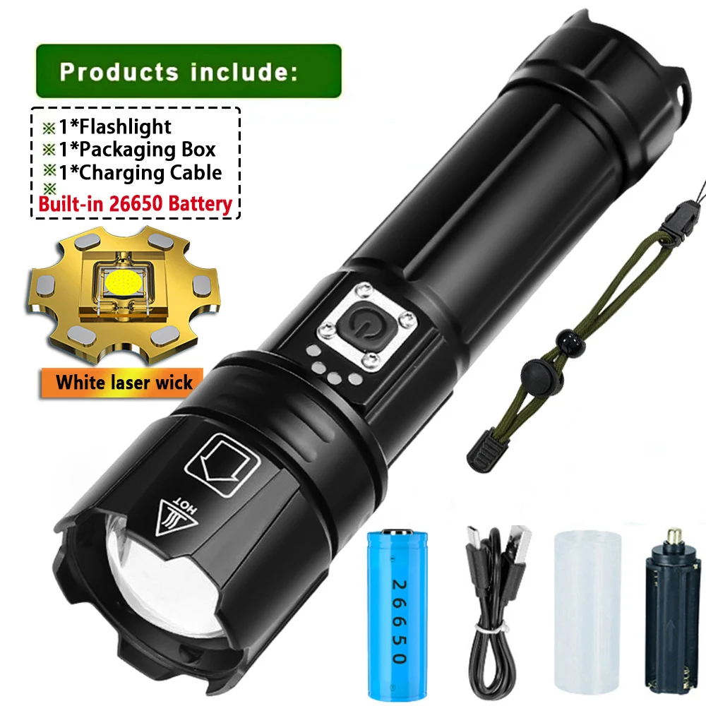 

USB-фонарь из алюминиевого сплава Zoomable