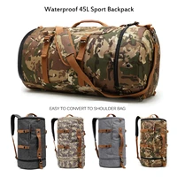 coolbell sport backpack convertible bag shoulder bag briefcase 45l travel knapsack light weight fits 17 3 inch laptop for men