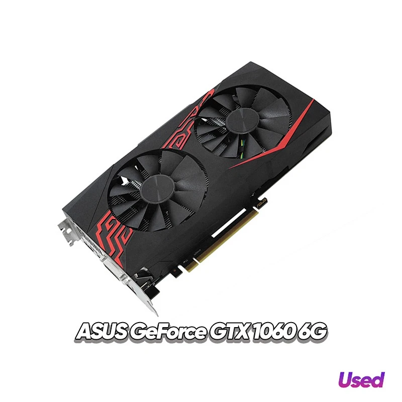 

Б/у игровая графическая карта ASUS GeForce GTX 1060 6G GDDR5 6pin PCI-E 3,0x16 видеокарты GPU десктопный процессор Материнская плата