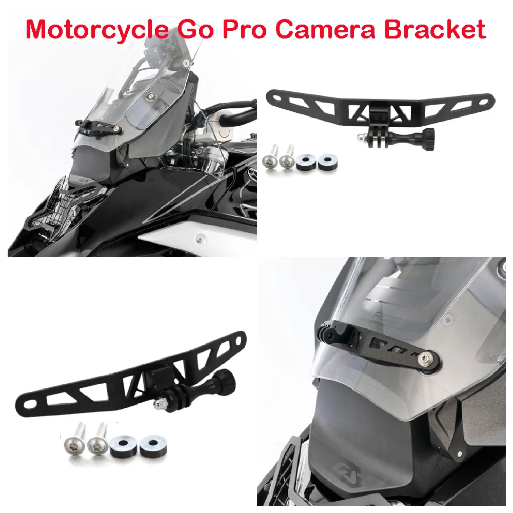Фото Подходит для BMW R1300GS Adventure GS R1300 ADV 2023 2024 2025 2026, кронштейн для камеры мотоцикла Go Pro, держатель для крепления видеорегистратора №1