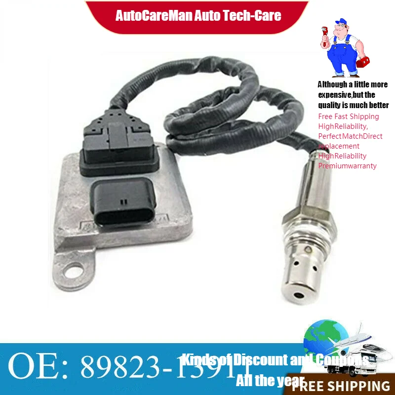 

Nox Sensor Def Dcm Exh Nox For Isuzu Npr Npr-hd Nqr Nrr 2010-2013 Replacement 1x