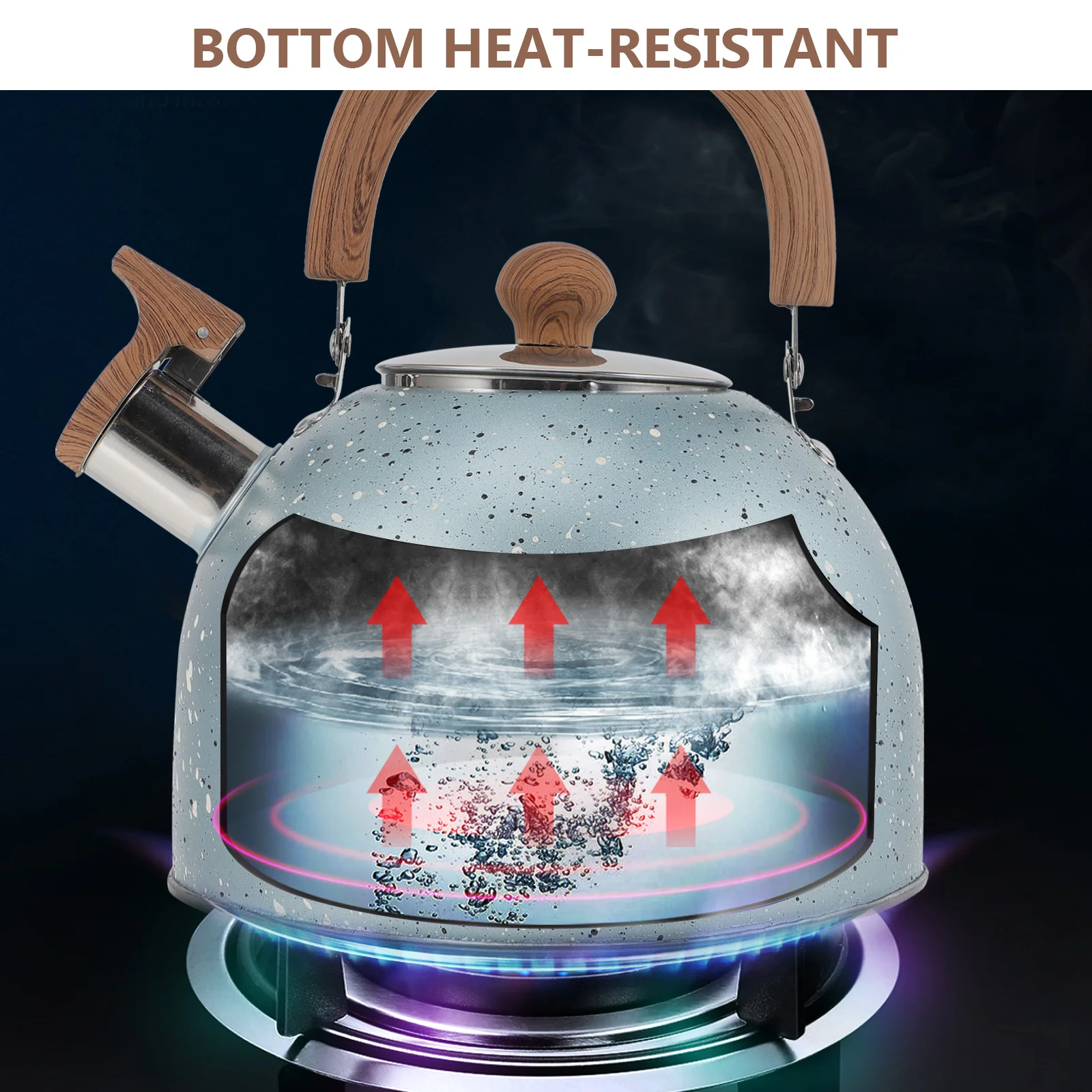 Электрический чайник на гибкой стойке для кипячения воды практичный ресторана