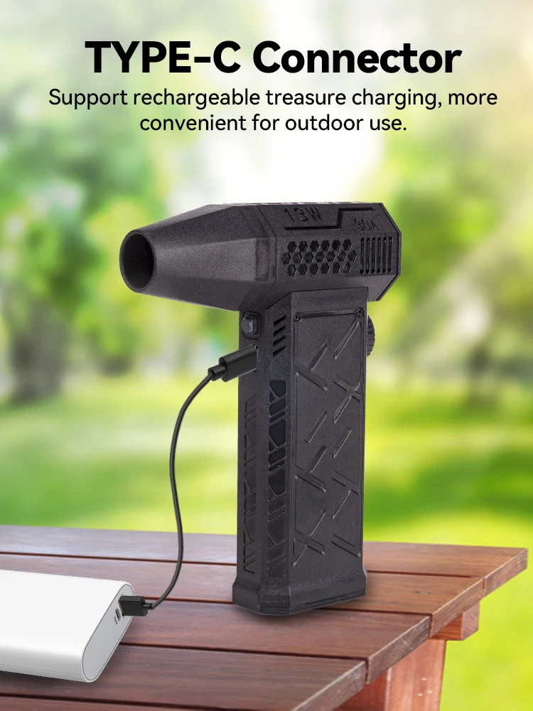 Воздуходувка TurboFan 130000 RPM 52 м/с Мини-турбореактивный вентилятор Бесщеточный