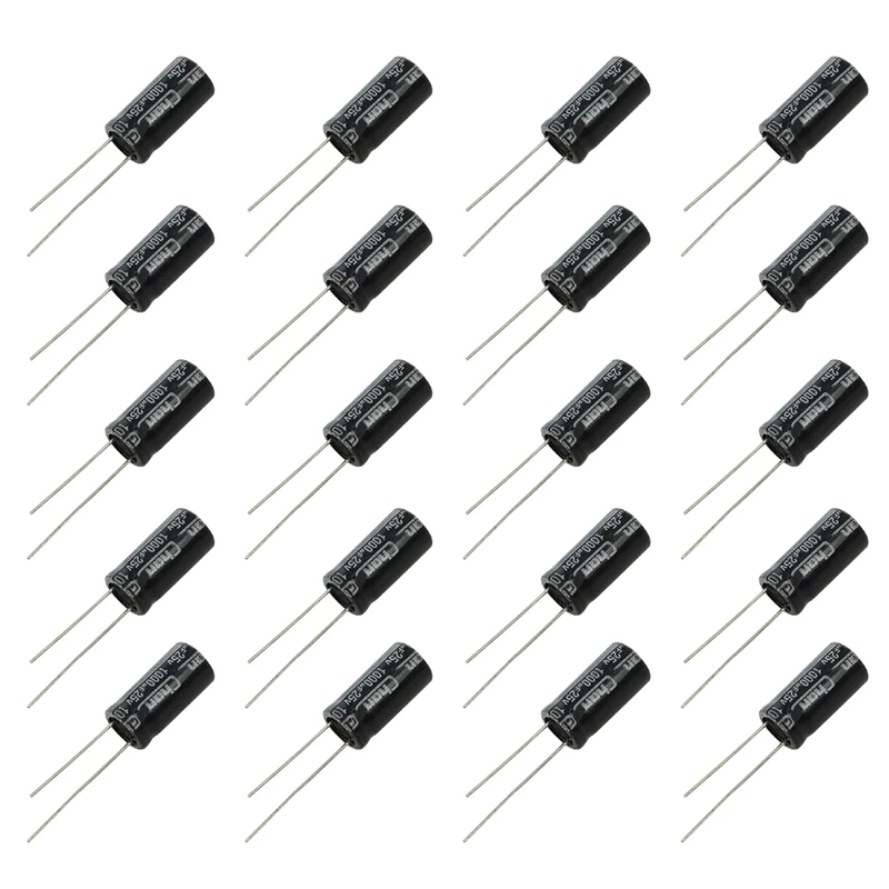 

20X25V 1000 мкФ 105C телефон 10X20 мм
