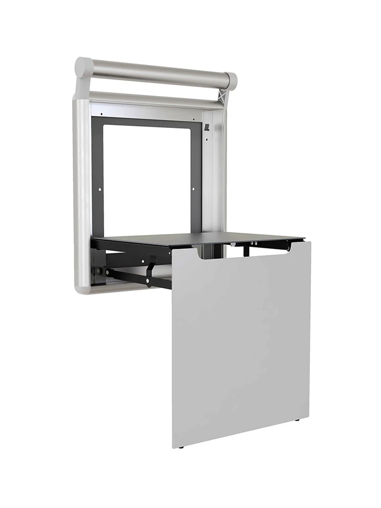 

FQ Wall-Mounted Doorway Shoe Cabinet Invisible Footstool Folding Bathroom Stool