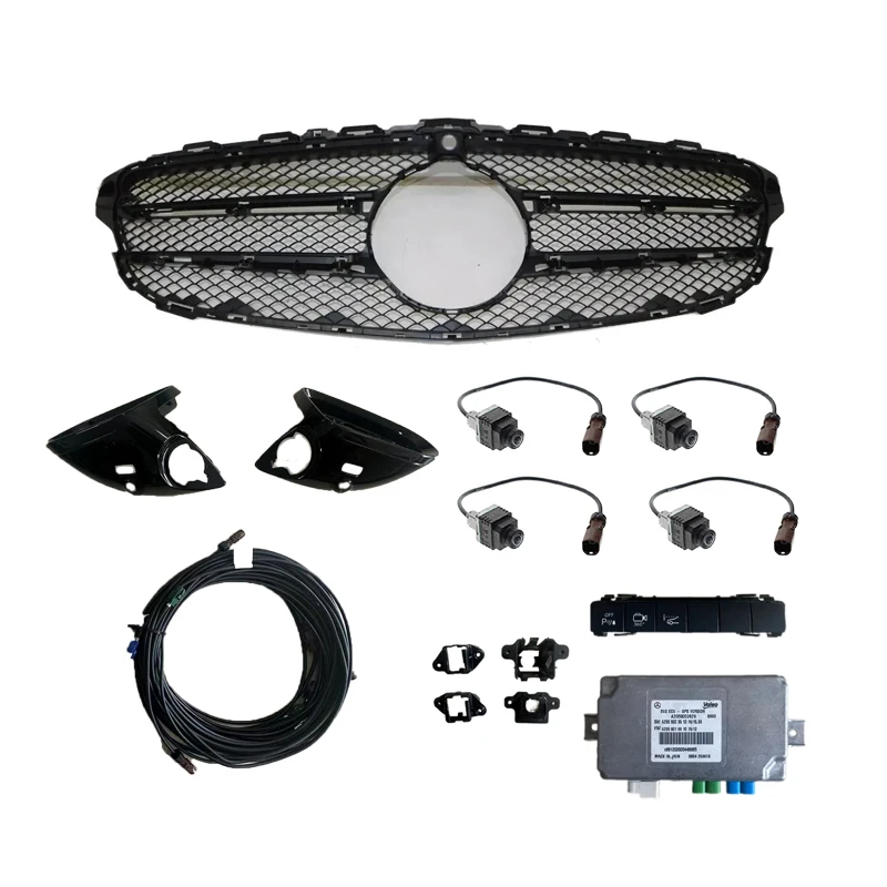 360 C класса GLC W205 W253 Автомобильная система камер градусов 2016-2019 A 2059002629 0009050806