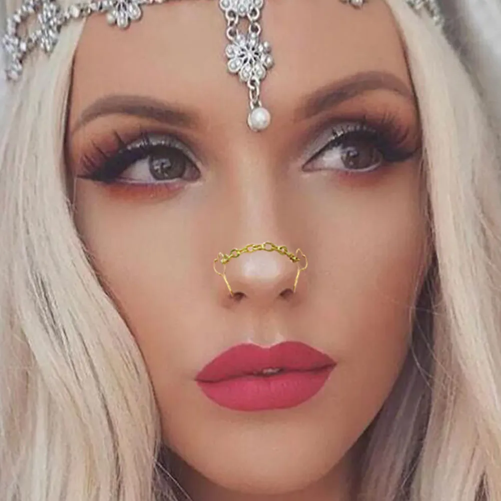 

1 шт., поддельный пирсинг в виде сердца из нержавеющей стали