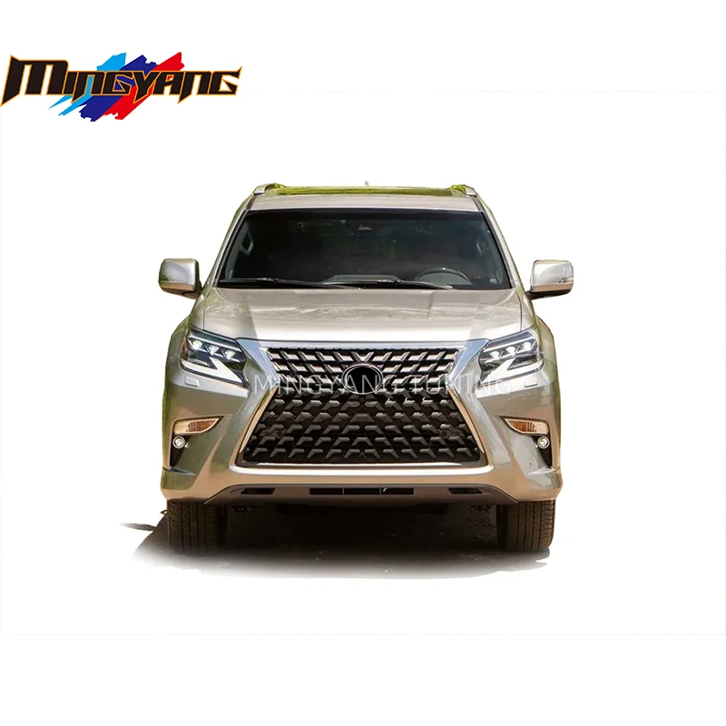 Фото One Stop, высокое качество GX460, 2020, комплект кузова, решетка фары для lexus GX460 2014+, обновление 2020, Bodykit №3
