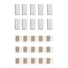 10 шт. Hepa-фильтр для Proscenic M7 Pro и 15 шт. для Proscenic M7 Pro M8 Pro Robot герметичный специальный пылесборник