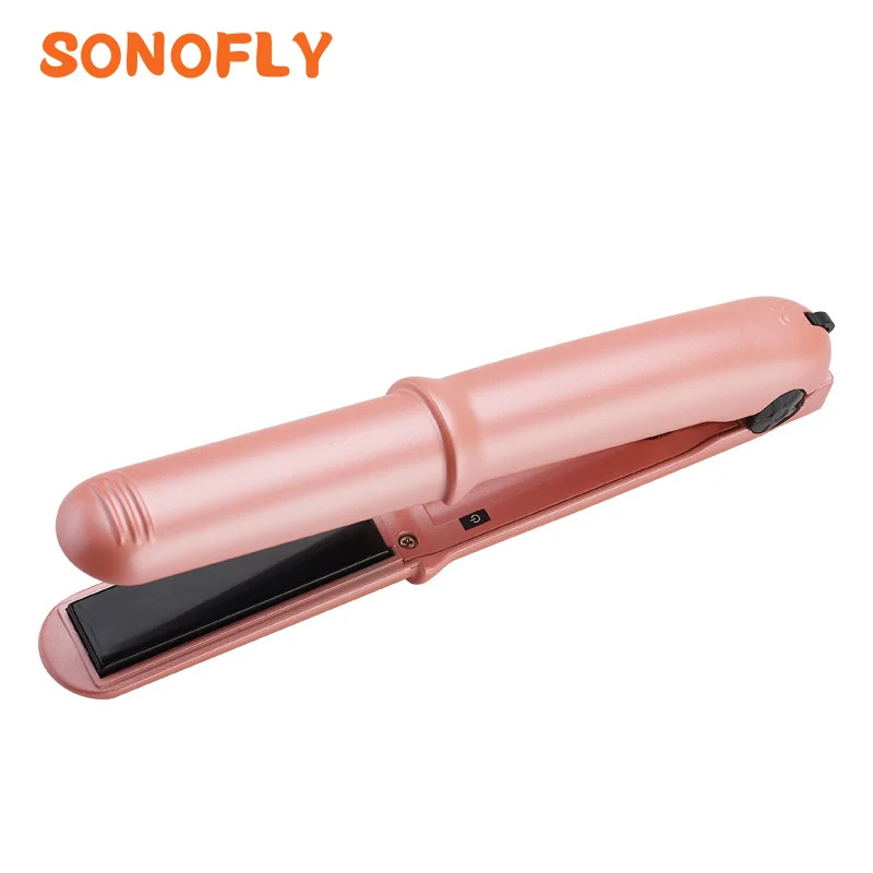

SONOFLY USB Hair Curler Rechargeable Cordless Hair Straightener Ceramics Splint 3 Temperature Led Display Styles Tool GK-519
