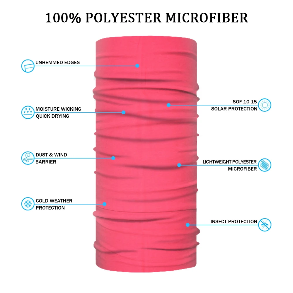 Рисунок 4 - Неоновая розовая бандана для скалолазания