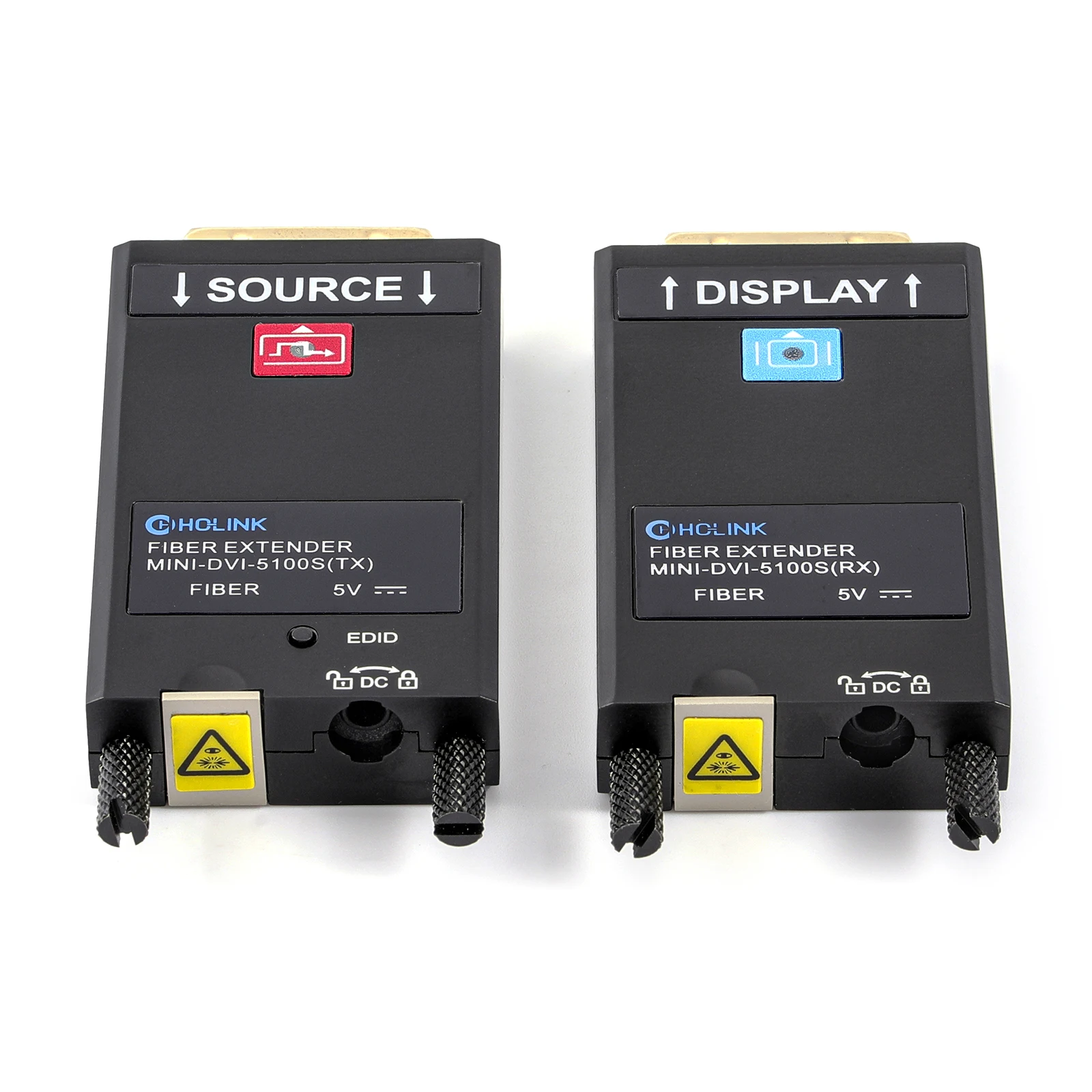 Оптоволоконный удлинитель Mini 4K DVI со стереозвуком SM 1KM