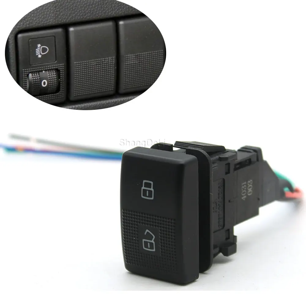 

Автомобильный Центральный дверной замок, разблокированный переключатель для модификации с соединительным проводом, автомобильные аксессуары для Mazda 6, Mazda MX5, CX7, для Mazda 3