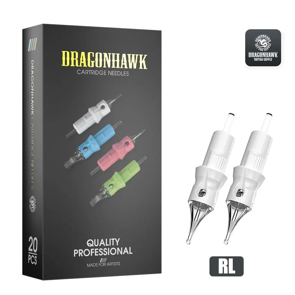 Картридж для тату-машинки Dragonhawk Круглый лайнер RL одноразовый стерилизованный