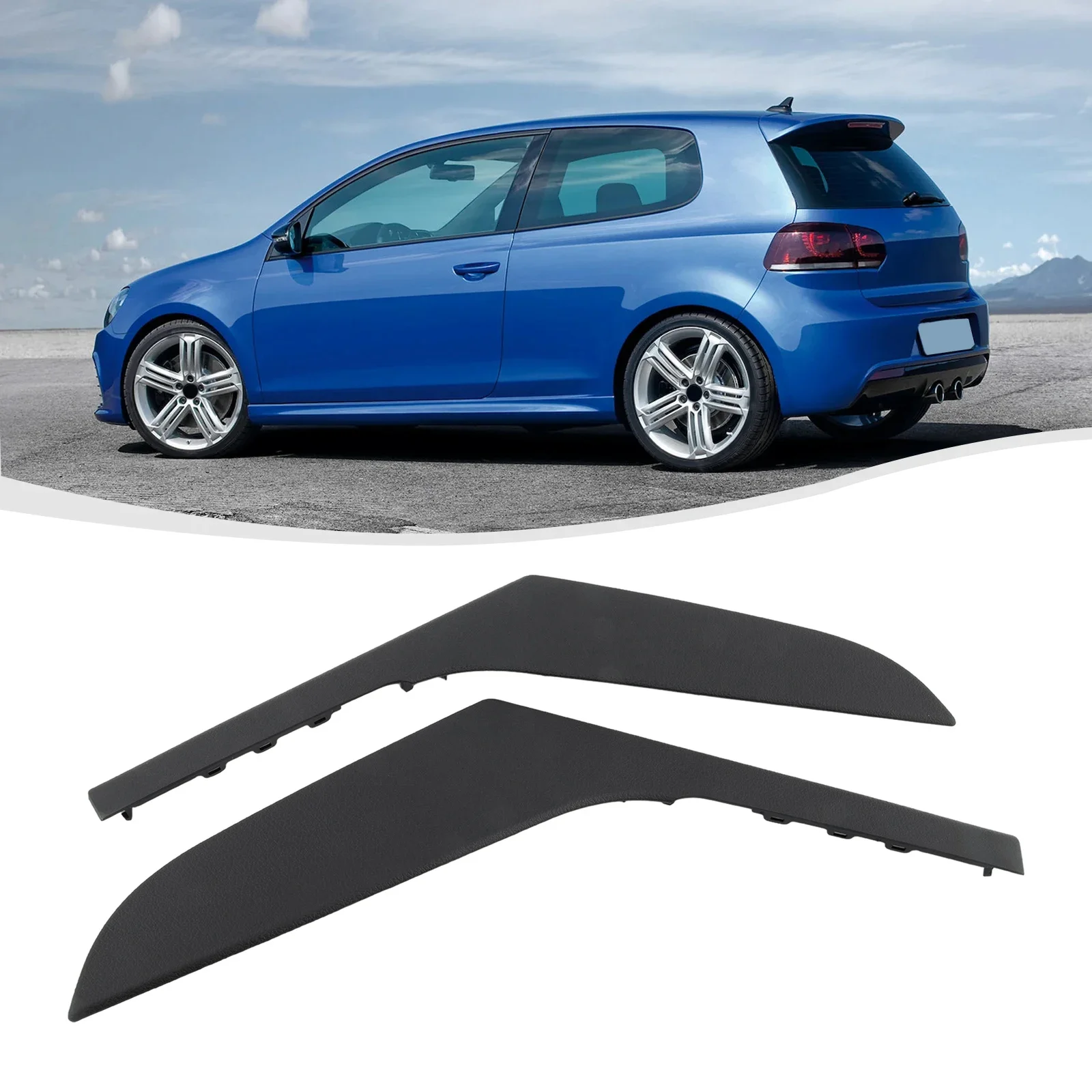 Пара крышек внутренней дверной ручки 5K4 868 039 A 5K 4868039 для MK6 2009-2013 левая и правая