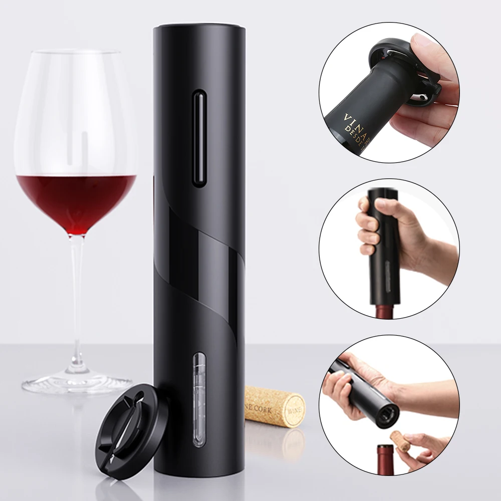 

For Xiaomi Electric Wine Bottle Opener Rechargeable Automatic Corkscrew Powered Cork Remover Kitchen GadgetsKitchen Accessories