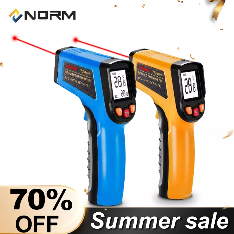 

MUFASHA Infrared Thermometer Non contact Industrial Digital Infrared Pyrometer