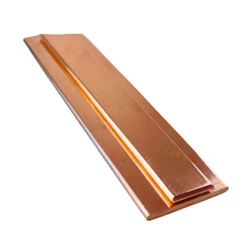 

10x20x200mm Pure Copper Copper Strip Red Copper Pad Copper Foil Copper Plate Bar DIY CNC Material 10mm T2 Square 200mm Long