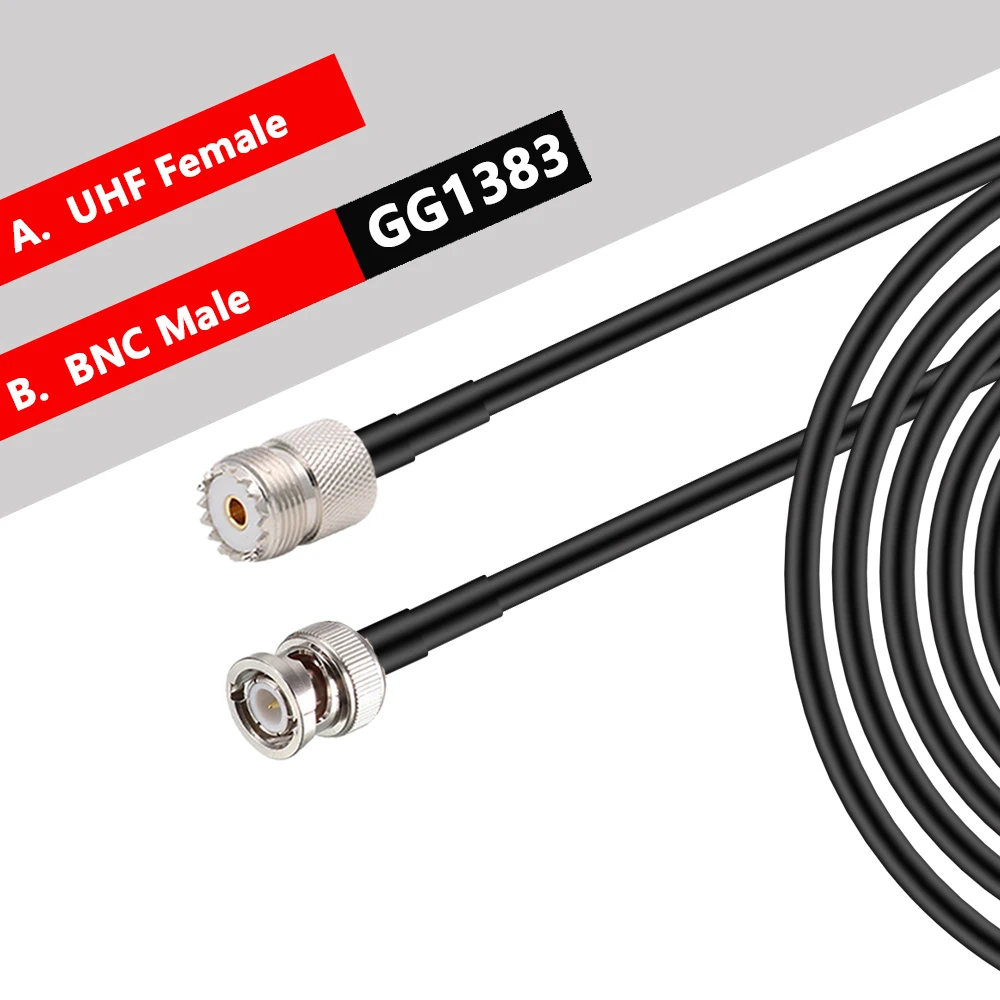 

Кабель RG58 BNC-PL259 50 Ом