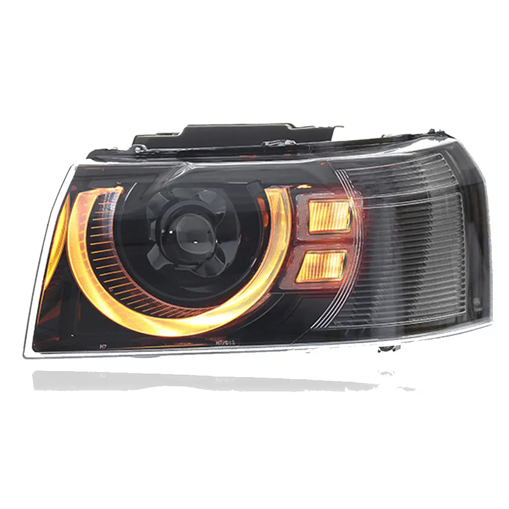 Автомобильные передние фары для Land Rover Freelander 2 Фары 2010 - 2015 светодиодный DRL