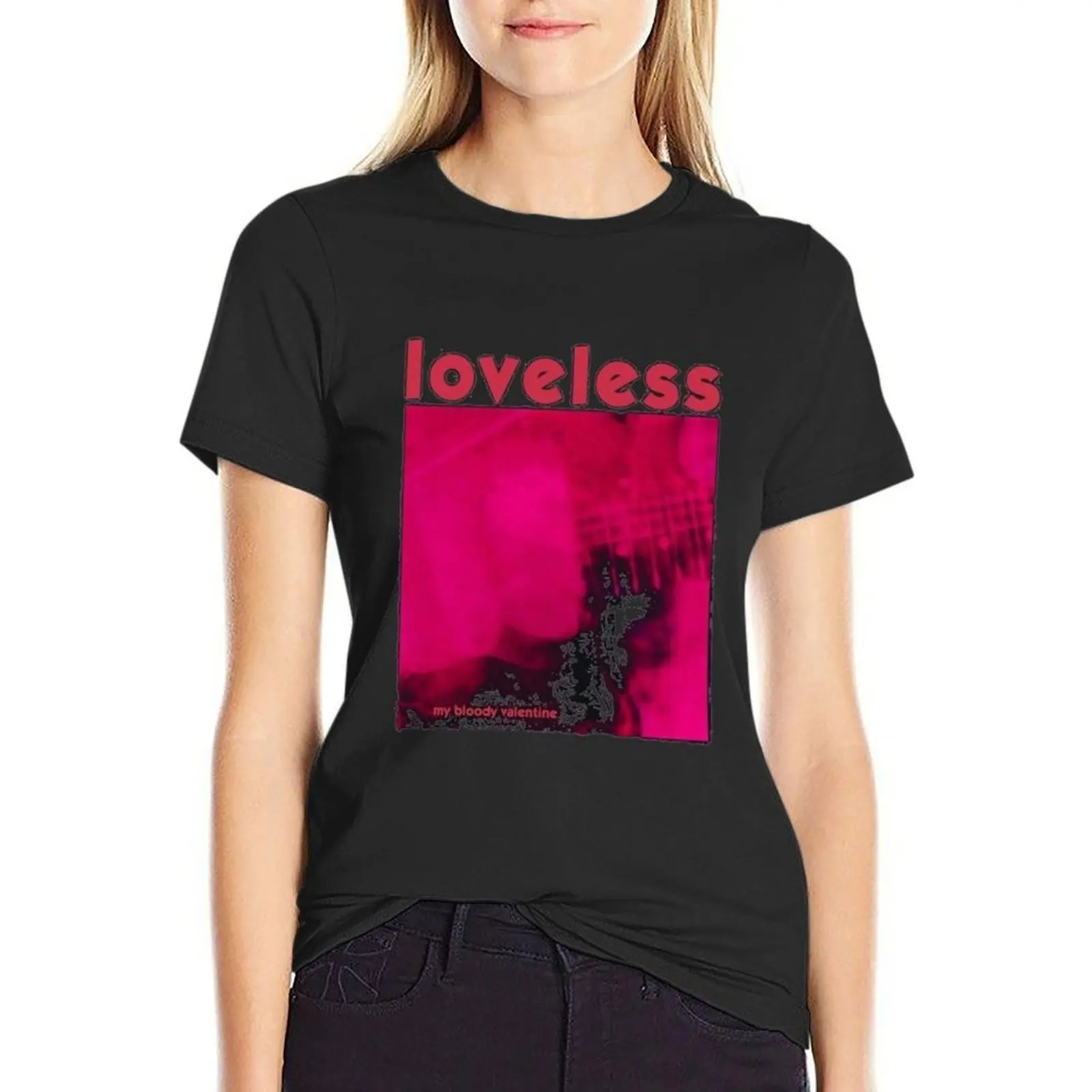 My Bloody Valentine Loveless par TheWiredStore футболка корейская мода женские милые топы эстетичная