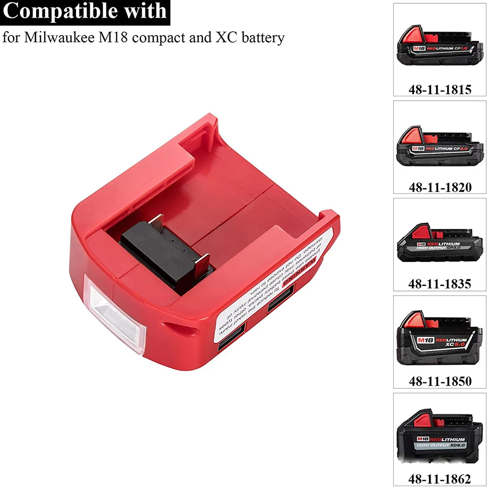 

Converter Charger USB Adapter Lithium Battery Power Tool With Fuse Wire Terminal Battery Adapter Wheel Adapter WaterproofAdapter