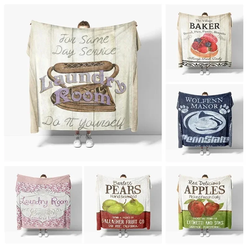 Одеяло до колен для дивана теплое зимнее одеяло кровати Модное дома на Рождество