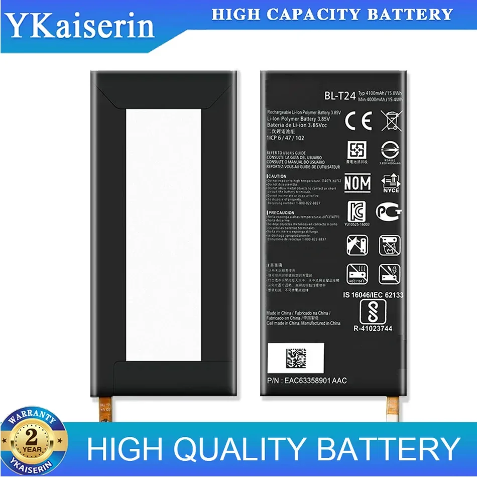Аккумулятор BL-T24 на 4100 мА · ч для LG K220 k220dsk X Power k220ds k220z k220dsz k220y ls755 аккумулятор с