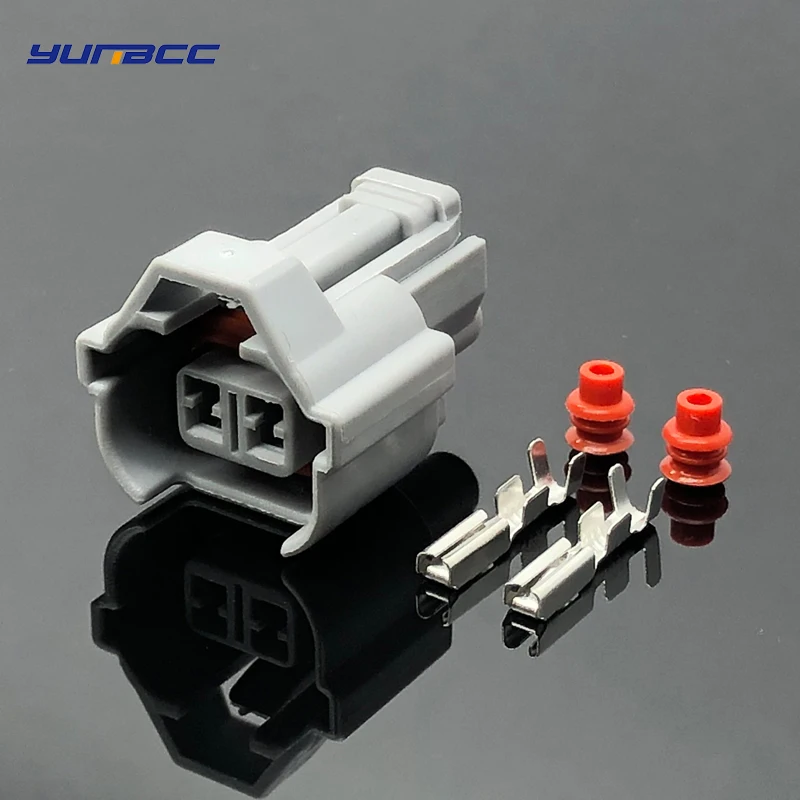 

2.0mm Waterproof Connector Car Fuel Injector Plug Methanol Modification 6189-0039 For Toyota Honda Nissan
