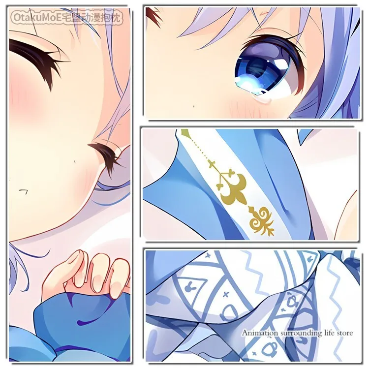 Аниме-это заказ кролика? Пикантная наволочка Kafuu Chino dakimakhing подушка для тела