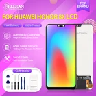 Оригинальный ЖК-дисплей 6,5 дюйма для Huawei Honor 8X, экран с дигитайзером в сборе с инструментами и рамкой