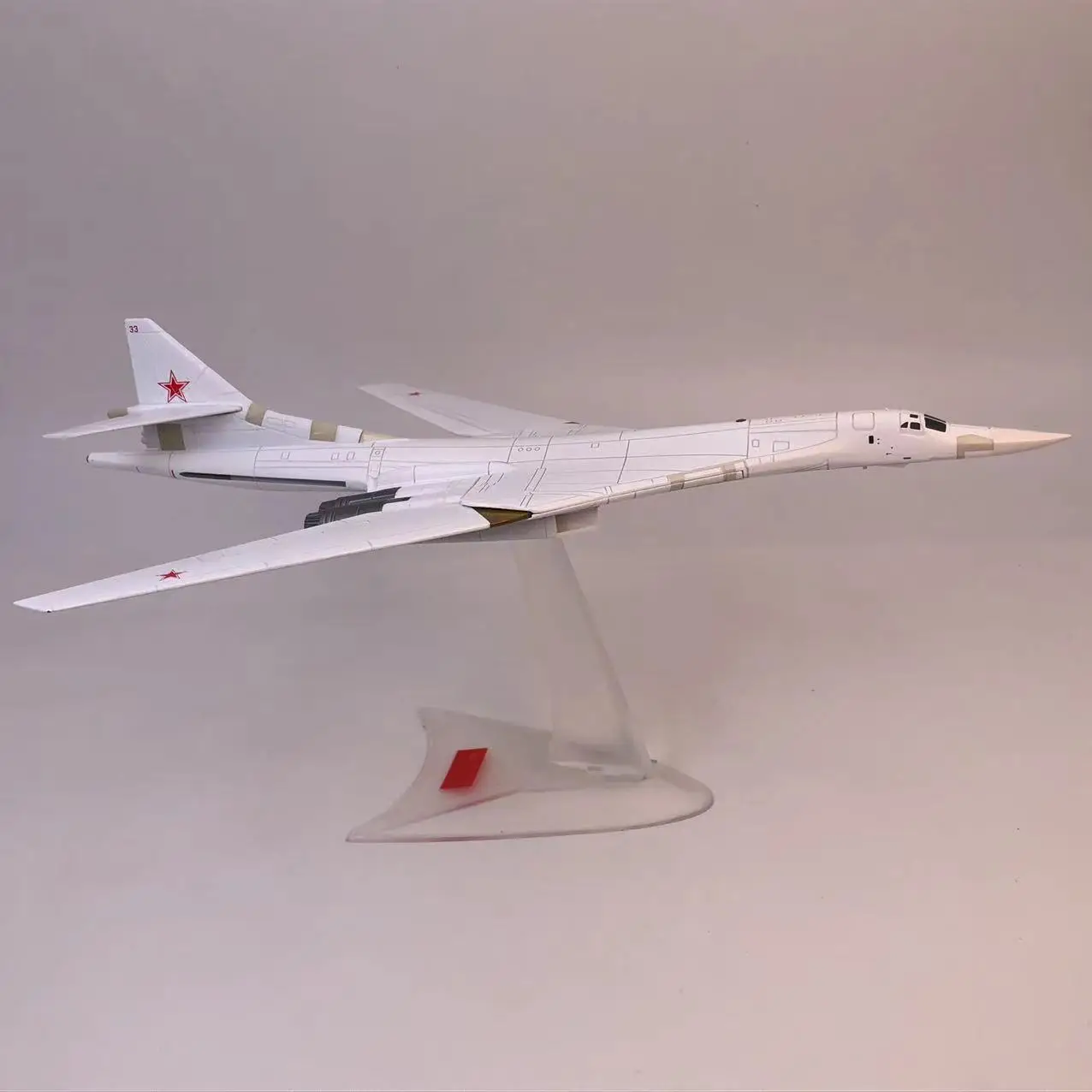 Модель Wltk USSR советская летняя сила тупольев цвет черный бомбардировщик 1/200 литые