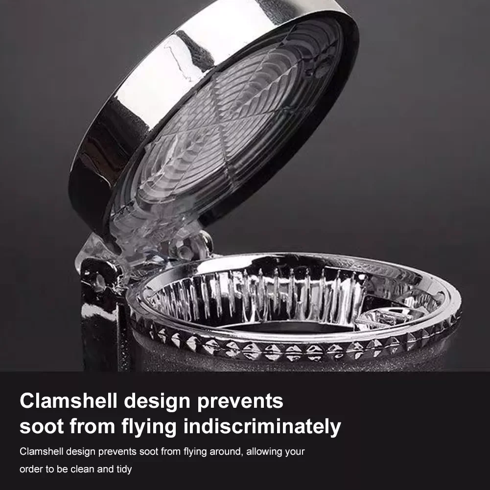 

Car accessories Car Ashtray with LED Light Cigarette Cigar Ashtray Container Ashtray Gas Bottle Smoke Cup Holder Storage Cup car