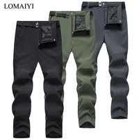 spring autumn mens pants with zipper pocket oversize 4xl trousers for men cargo pants man casual happy long pants mens am450