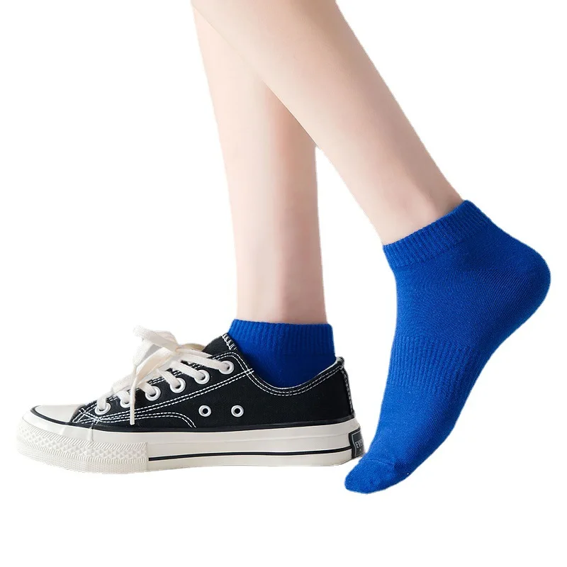 Spring and Summer Cotton Socks Women Shallow Mouth Sock Silicone Non-slip woman Socks Breathable Invisible Socks