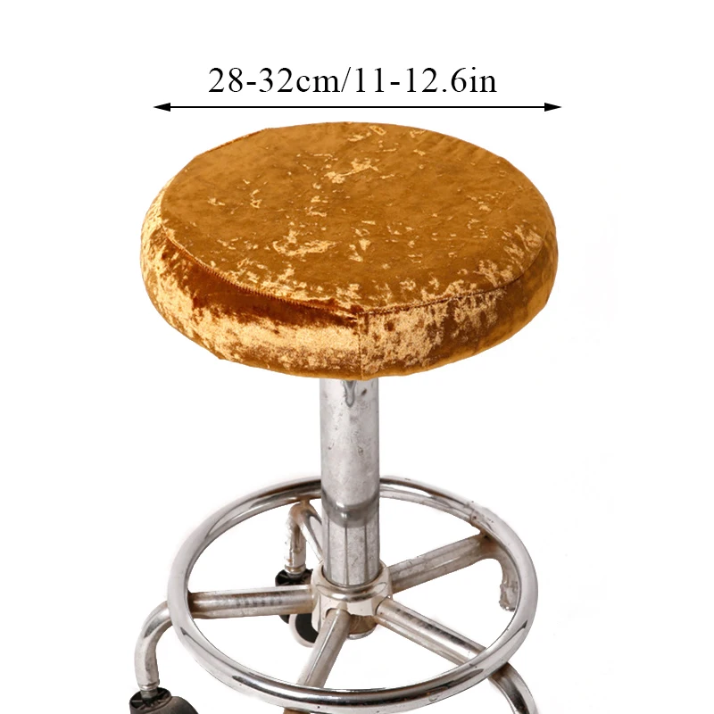 Чехол на стул офисный вельветовый эластичный чехлы для домашнего декора сиденья