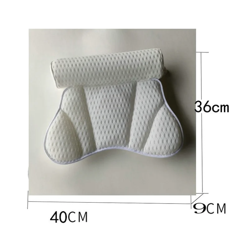 Моющаяся Подушка-бабочка для ванны подушка головы гостиничная Подушка сетчатая