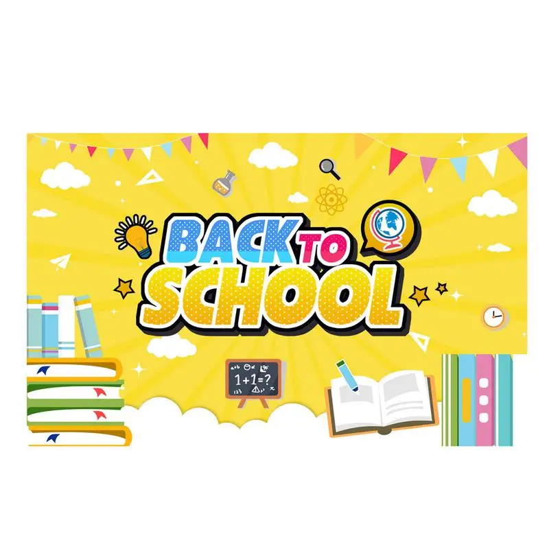 

Добро пожаловать Снова в школу баннер декоративный флаг Добро пожаловать обратно фон баннер водонепроницаемая ткань Оксфорд Добро пожалов...