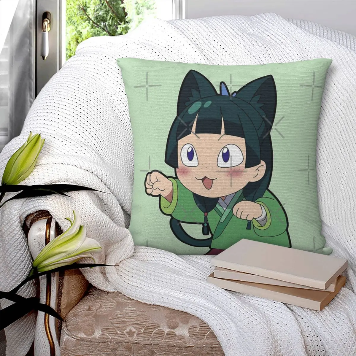 Наволочка Happy Cat Maomao наволочка декоративная подушка для гостиной