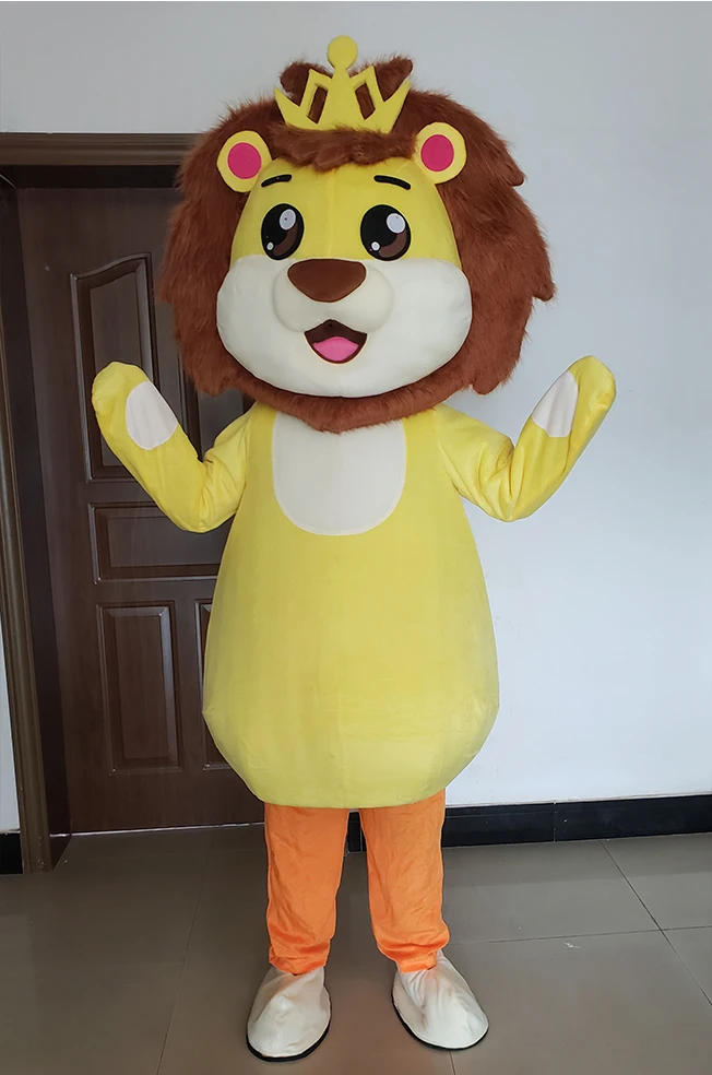 Tige костюм талисмана мультяшное животное белка лев косплей кукла одежда для