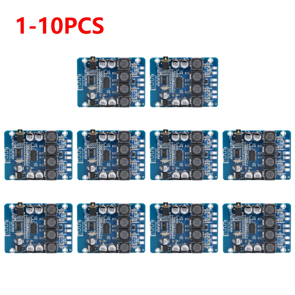 Плата цифрового усилителя мощности 2x45 Вт DC 12 В 28 в 1-10 шт.