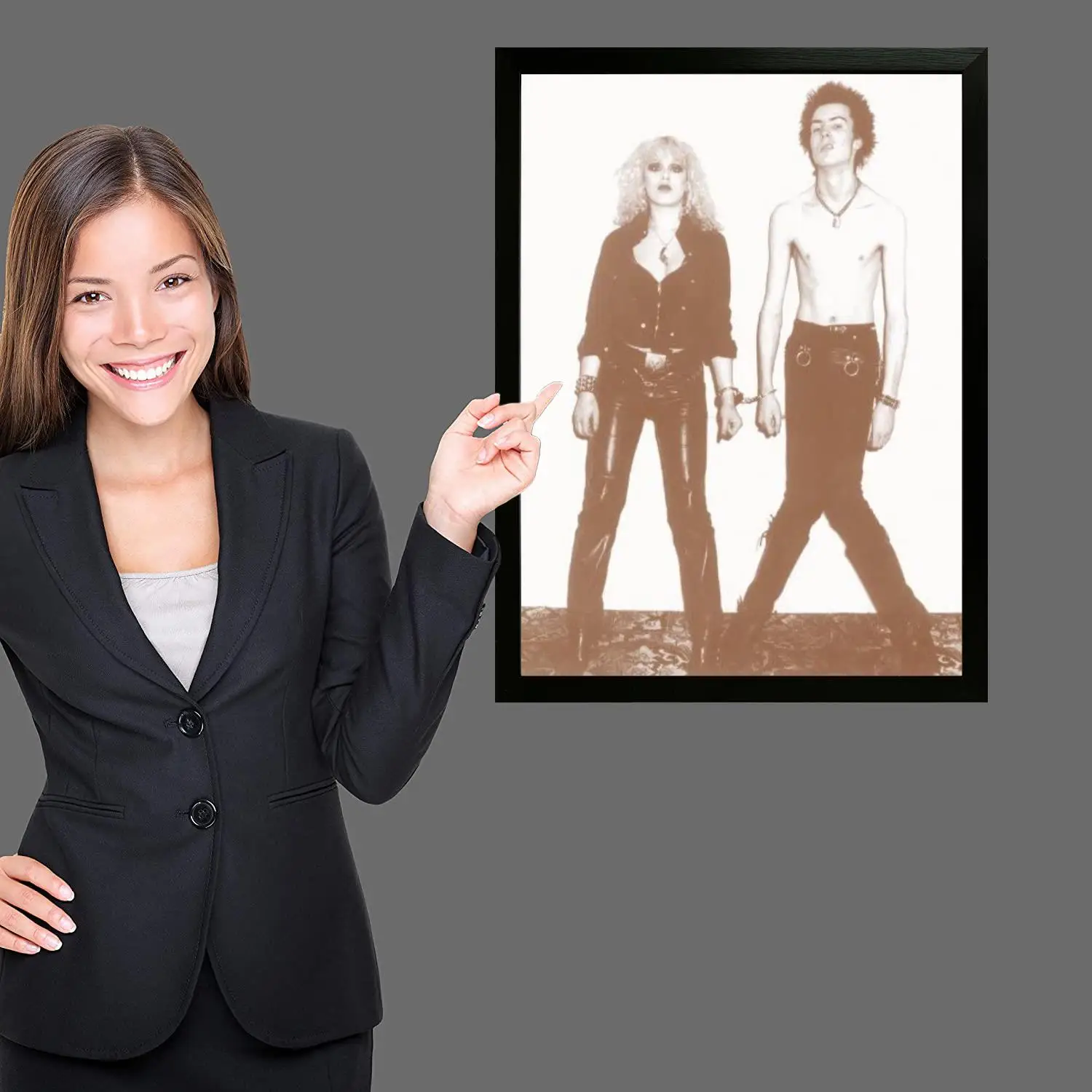 Секс-пистолеты рок-группа холст художественный постер и настенная картина