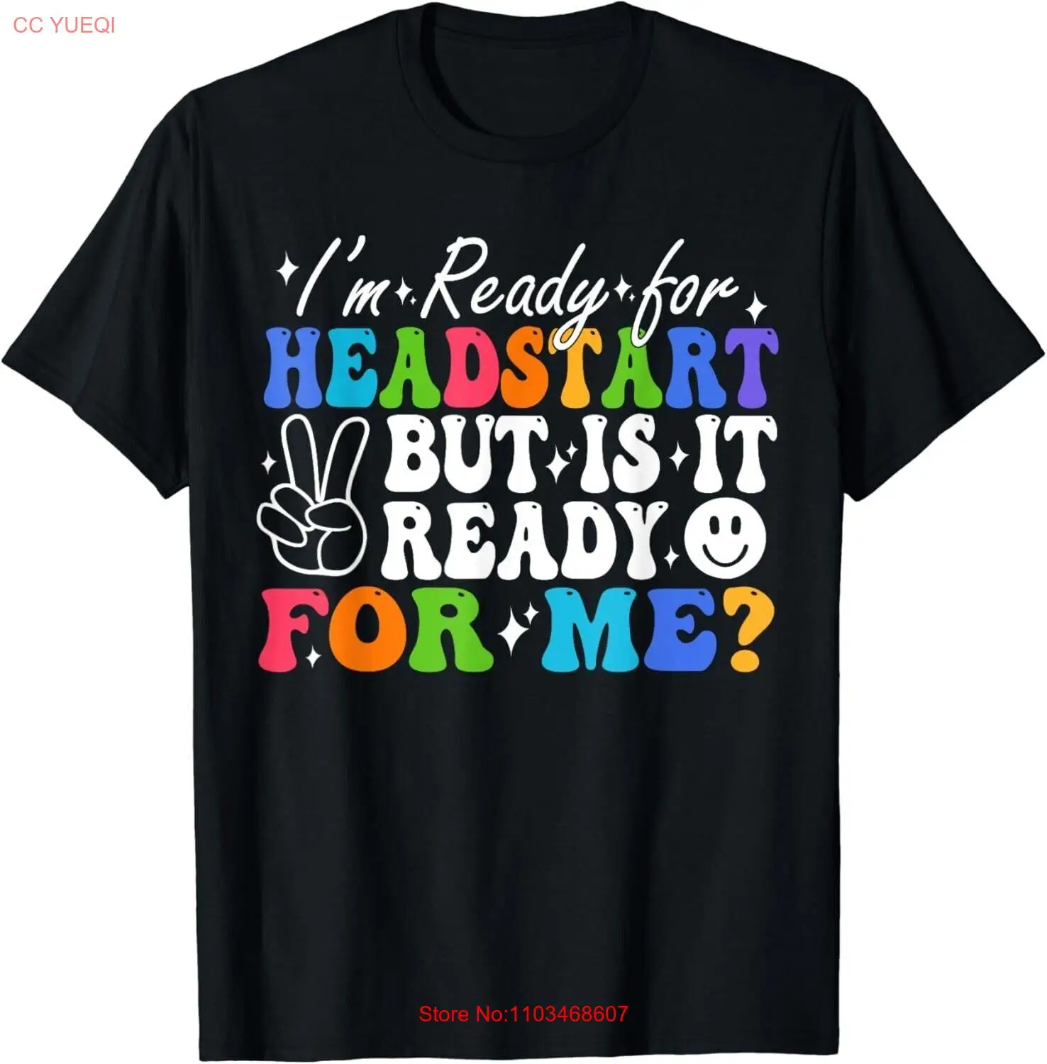 Футболка унисекс с надписью Ready for Headstart