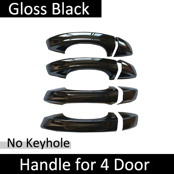 

Глянцевая черная накладка на дверную ручку для Skoda Kodiaq NS7 2016 2017 2018 2019 2020 2021 2022 стикер защитные аксессуары для стайлинга автомобиля