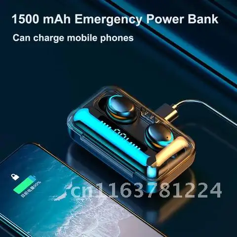 Беспроводные наушники Bluetooth-совместимые TWS F9-5C 8D